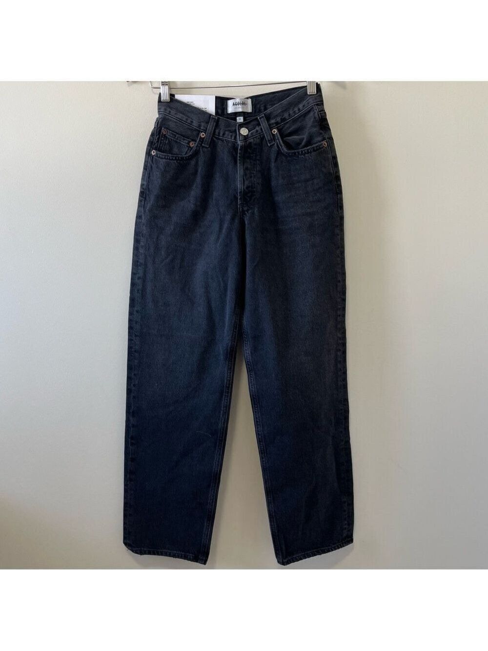 AGOLDE V-Waist Baggy Jeans Size 24 - Picture 5 of 14